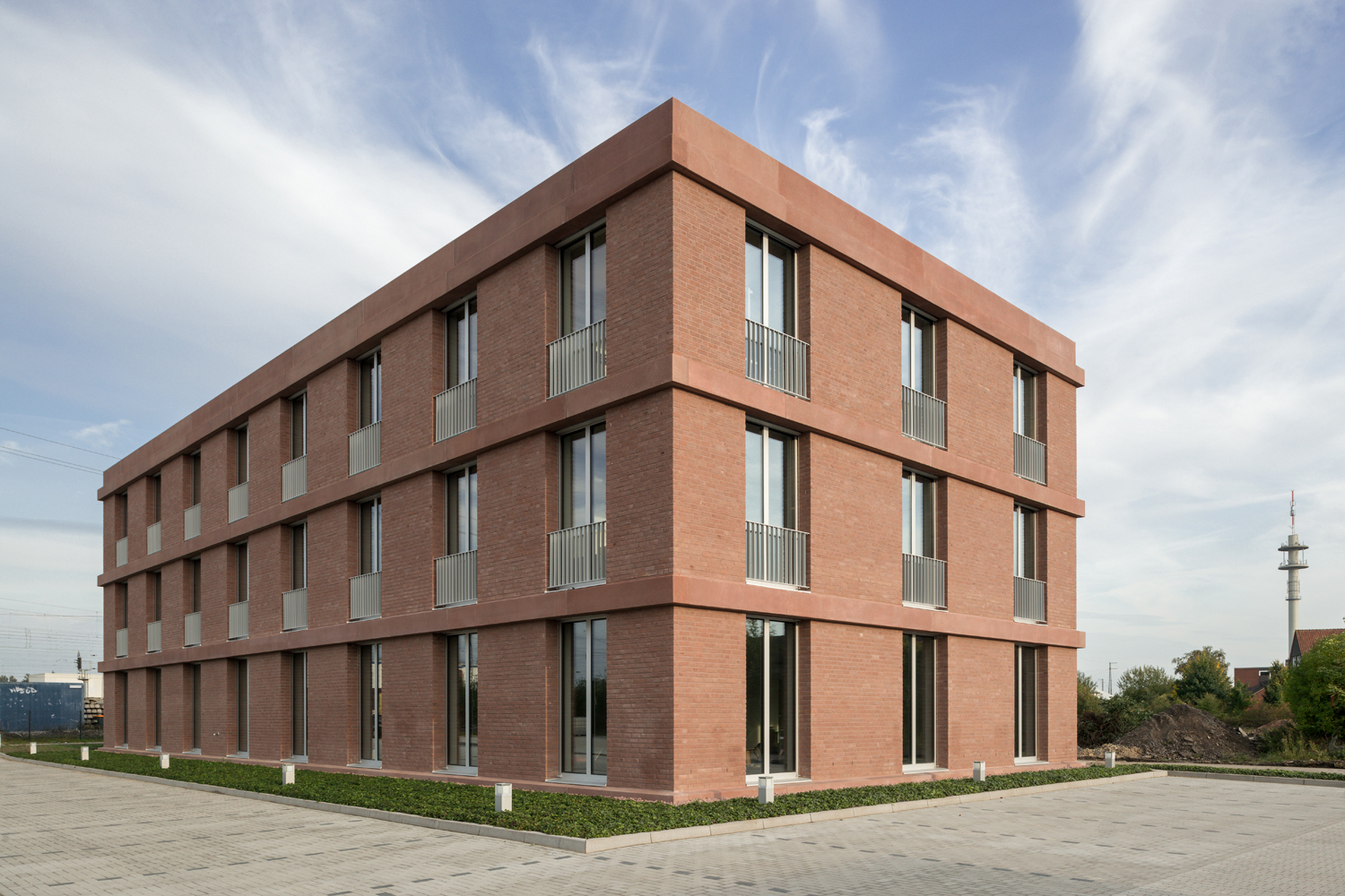 B�rogeb�ude im M�nsterland, M�rz 2015 bis Juni 2017